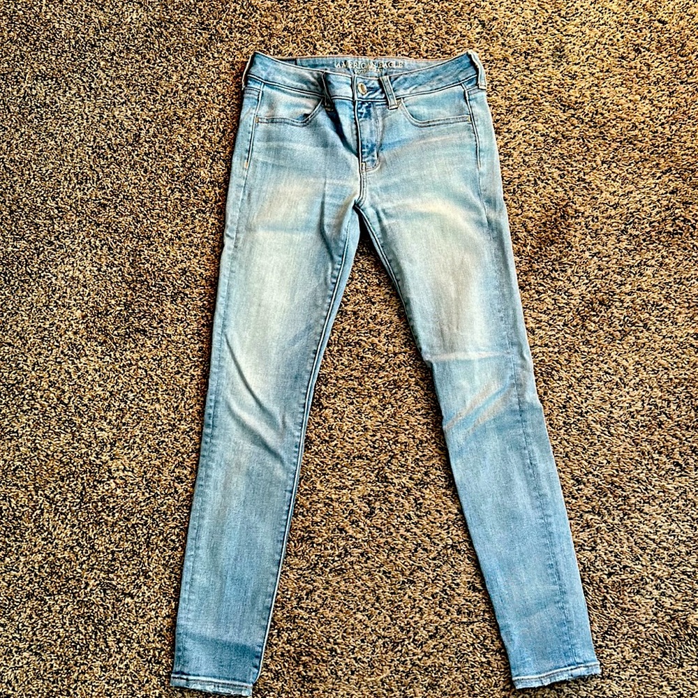 American eagle jegging, size 8 regular. Super super stretch.